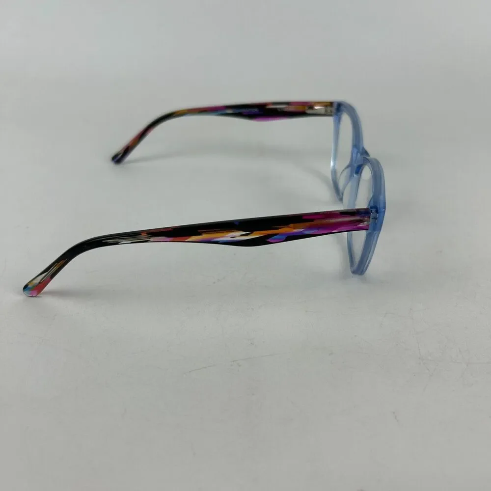 BCBGeneration‎ CV 0014 Eyeglasses Frames Womens Chambray Blue Full 51-16-135